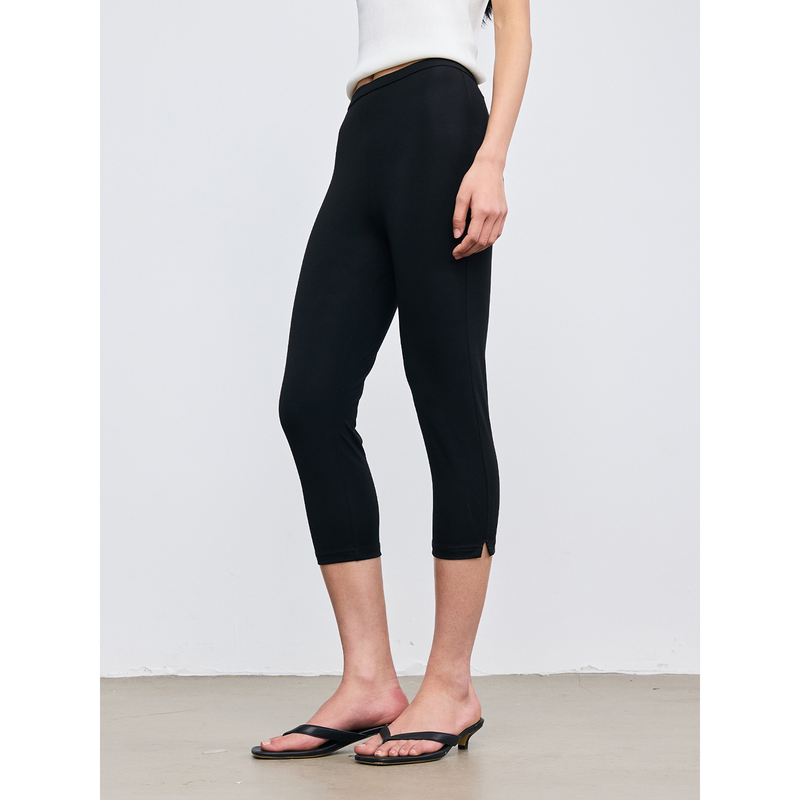Ayuko|Leggings "Capri Pants" with Delicate Elasticity, Tight-Fitting and Versatile Casual Three-Quarter Leggings Ayuko|Leggings "Capri Pants" with Delicate Elasticity, Tight-Fitting and Versatile Casual Three-Quarter Leggings