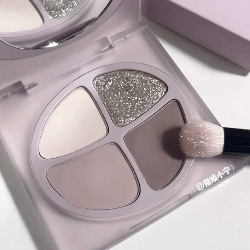 Joocyee, matte eyeshadow palette, four colors, 8 colors