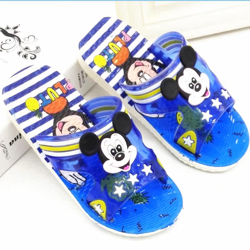 Chaussons enfants en autre pour été - semelle plastique - Ref 1013084 Image 9