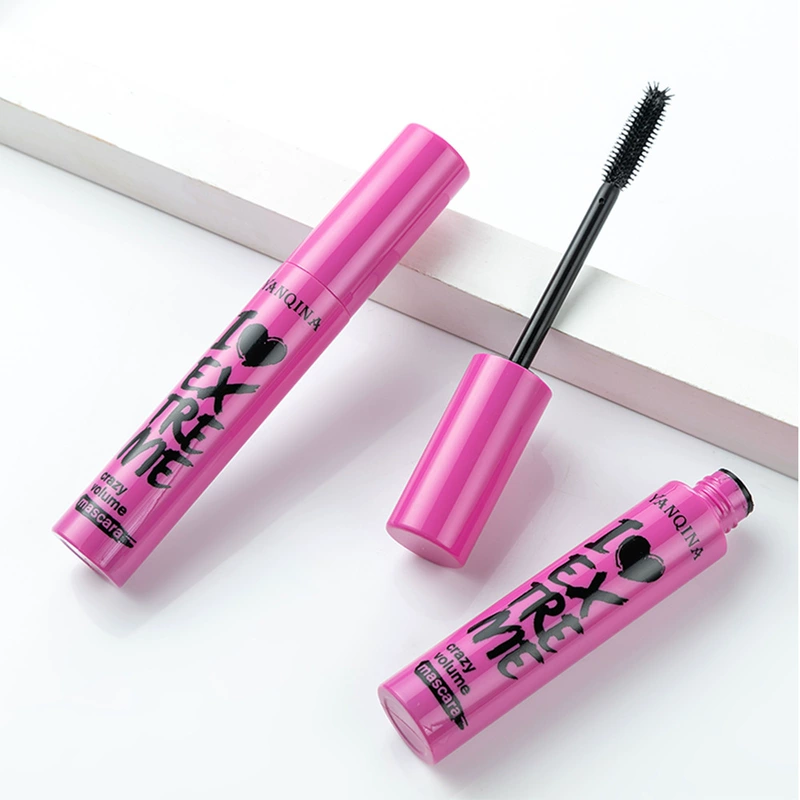 Mascara màu đen bàn chải silicon kéo dài dày uốn cong mascara chống màu nước trang điểm 8834 - Kem Mascara / Revitalash