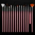 Nail Brush Set Nail Paint Pen Kéo Bút Light Rèm Bút Gradient Smudge Pen Công cụ Nail 15 - Công cụ Nail Công cụ Nail