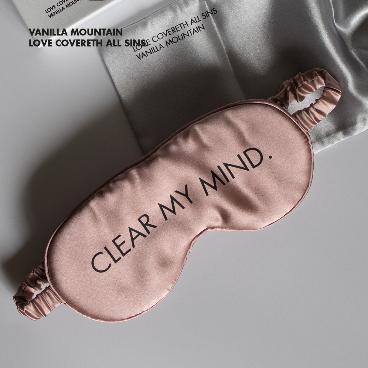 VM Original Design Good Sleep Heavy Lbs Real Silk Mulberry Silk Blindfold Breathable Breathable Shade and Comfortable Sleep Blindfold