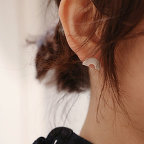 VM original design 925 silver Rainbow earrings versatile simple earrings small personality temperament cold wind