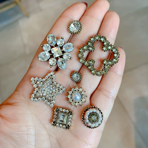 Заколка для волос ручной работы, ретро аксессуар для волос, DIY, японские и корейские