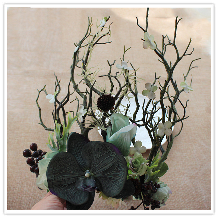 New Mega Crypto Mori Ensemble Creative Bridal Headwear Exaggerated Walking Show Stage Personality Creative Color Makeup Styling Hair Accessories