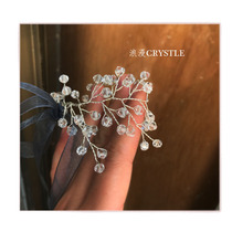 New product Super beautiful super fairy crystal Wedding bride wrist flower diamond sweet dream Korean bridesmaid sister group souvenir