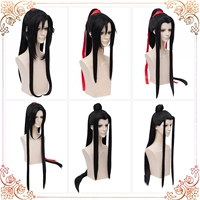 Magic Road Anime tóc giả tổ tiên Wei Wuyi Yiling tổ tiên Blue Zhan Wang 叽 Jinling trang phục anime cos tóc giả cosplay 2b