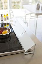 Japan direct mail gas stove Gas stove Japan imported oil shield anti-oil plate white