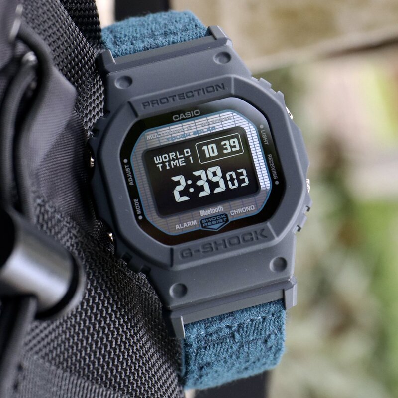 Casio Mip Screen Small Square Reverse Display Gw-Bx5600Cbg-2 Light Kinetic Energy Bluetooth Sports Waterproof Watch for Men Casio Mip Screen Small Square Reverse Display Gw-Bx5600Cbg-2 Light Kinetic Energy Bluetooth Sports Waterproof Watch for Men