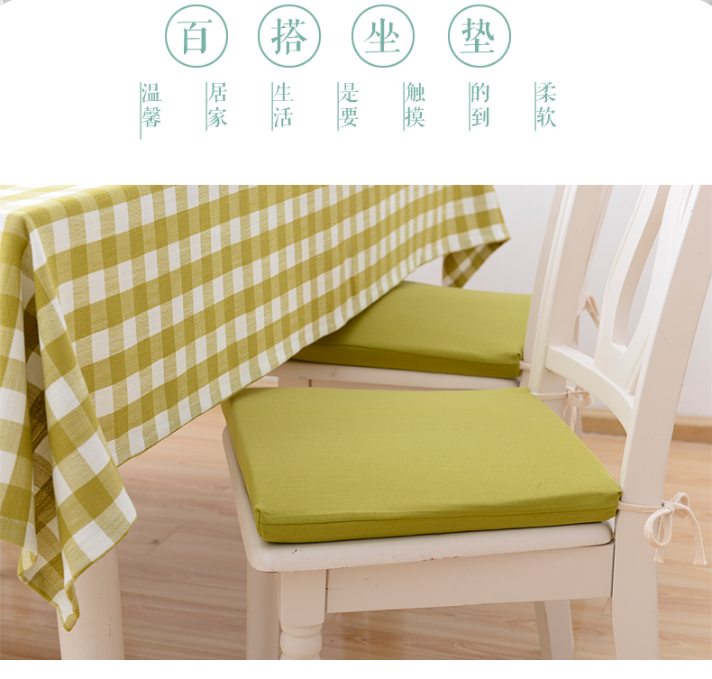 Dày xốp bàn ghế phân đệm đệm đệm văn phòng sinh viên sofa tatami ghế gỗ gụ