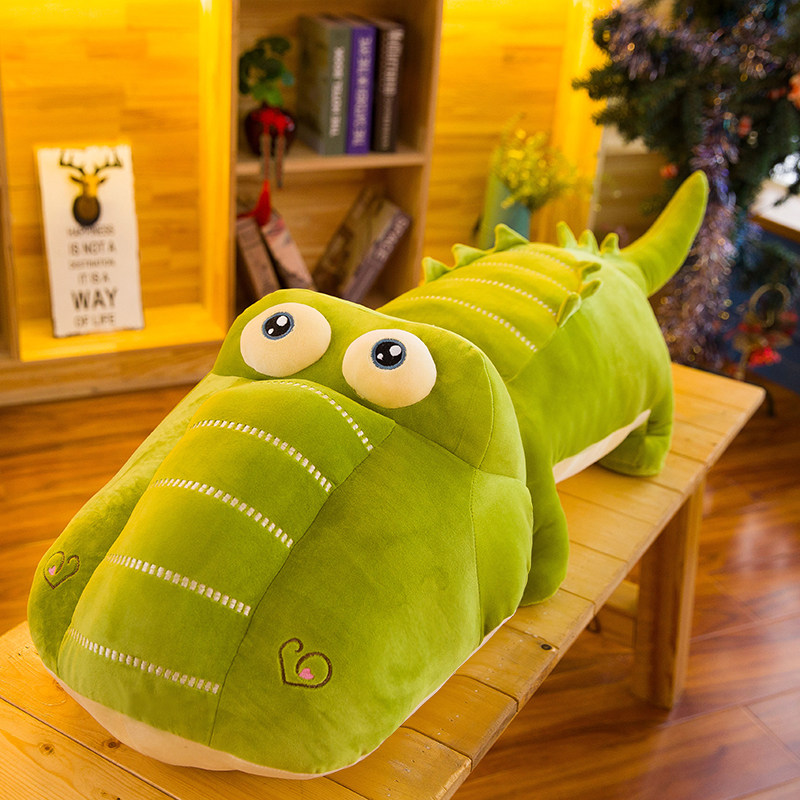 Crocodile Cloth Doll Hug Pillow Ultra Soft Sleeping With Pillow Ultra Soft Cute Cute paparazzi Stuffed Toy Doll Boy-Taobao