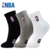 Vớ cotton nam NBA vớ thể thao 3 đôi bốn mùa trong ống vớ thể thao thoải mái đế cao su vớ chống trượt vớ cotton vớ thể thao  Vớ thể thao