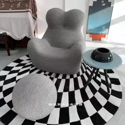 Spot designer Italian fiberglass ball chair lazy recliner holding mother's arms sofa hydrangea chair bosom