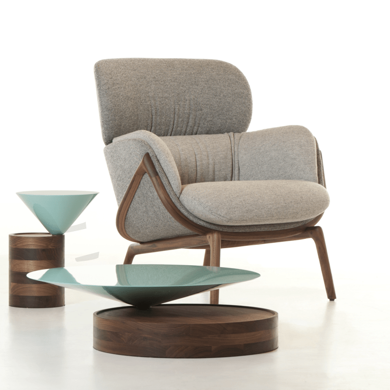 Designer Casual Chair Glass Fiber High-end Art Sofa Hotel Decent Board Room Sample House Display Center Sloth Sofa Living-room Chair