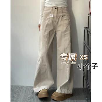 ໂສ້ງຂາກວ້າງປານກາງ denim spring 2025