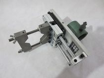 Flashlight drill chuck assembly guide rail