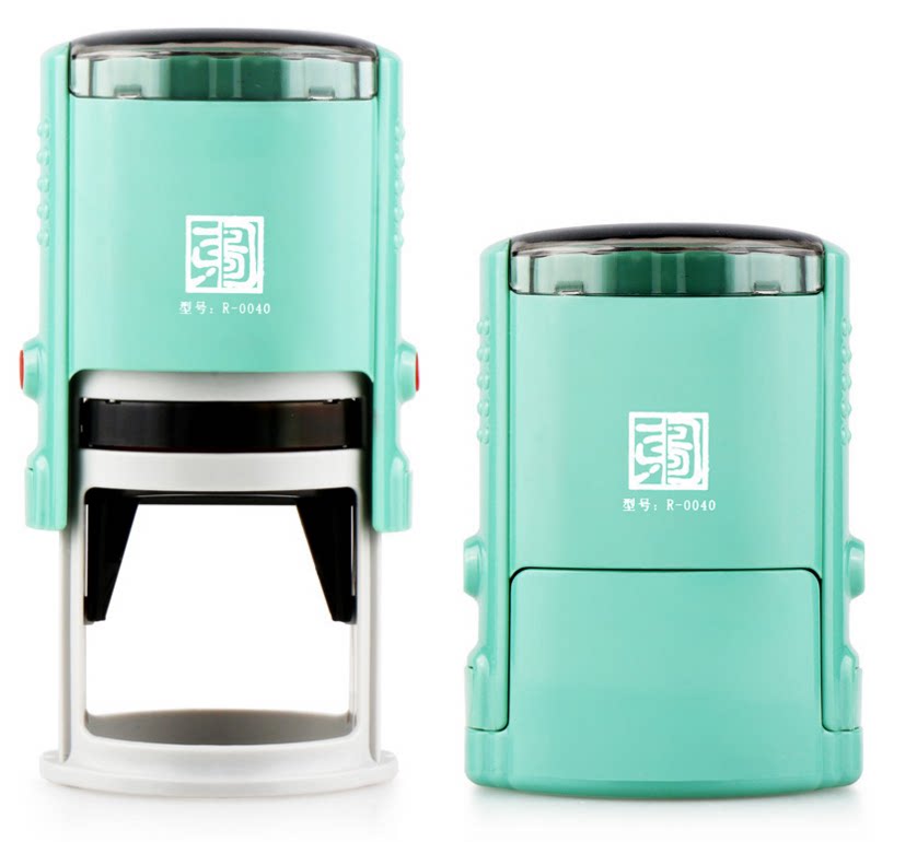 Back ink seal automatically ink Oriental chart printing red printing oil stamps seal rubber seal