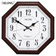 Dilin Clock, Home Clock, Wall Clock, Modern Simple and Stylish Living Room Quartz Clock, Eight-Sided Ultra-Quiet Creative Wall Hanging