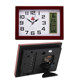 Table Clock, Desktop Clock, Living Room Clock, Ornament, Alarm Clock, Simple Household Small Clock, Tabletop Clock, Display-Style Perpetual Calendar