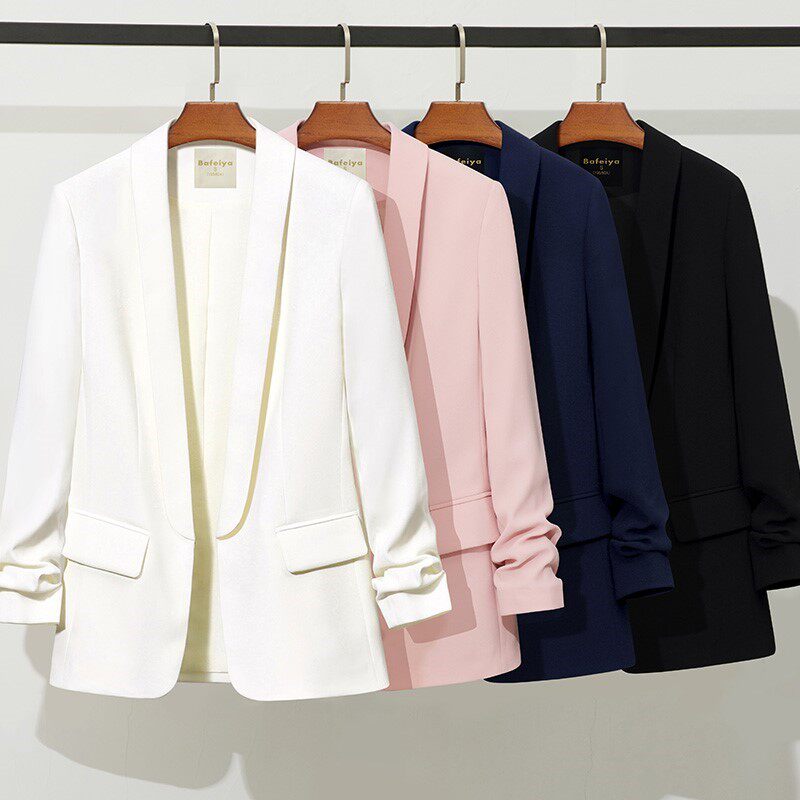 Professional women's clothing 2022 spring and autumn new Korean style fashion light luxury casual suit jacket loose all-match suit jacket