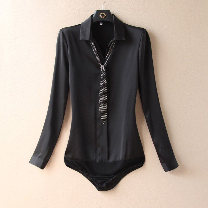 Professional women's clothing 2022 new Han - style fashion - set dress with snow - spinning cord shirt female high - end white shirt