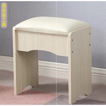 Dresser stool Modern simple bedroom shoe stool Household makeup stool Nail stool fashion creative leather art low stool