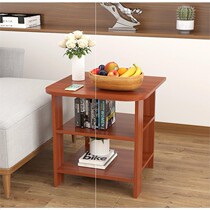  Simple small table Square table Household economic small apartment sofa side coffee table corner living room tea table Mini side table