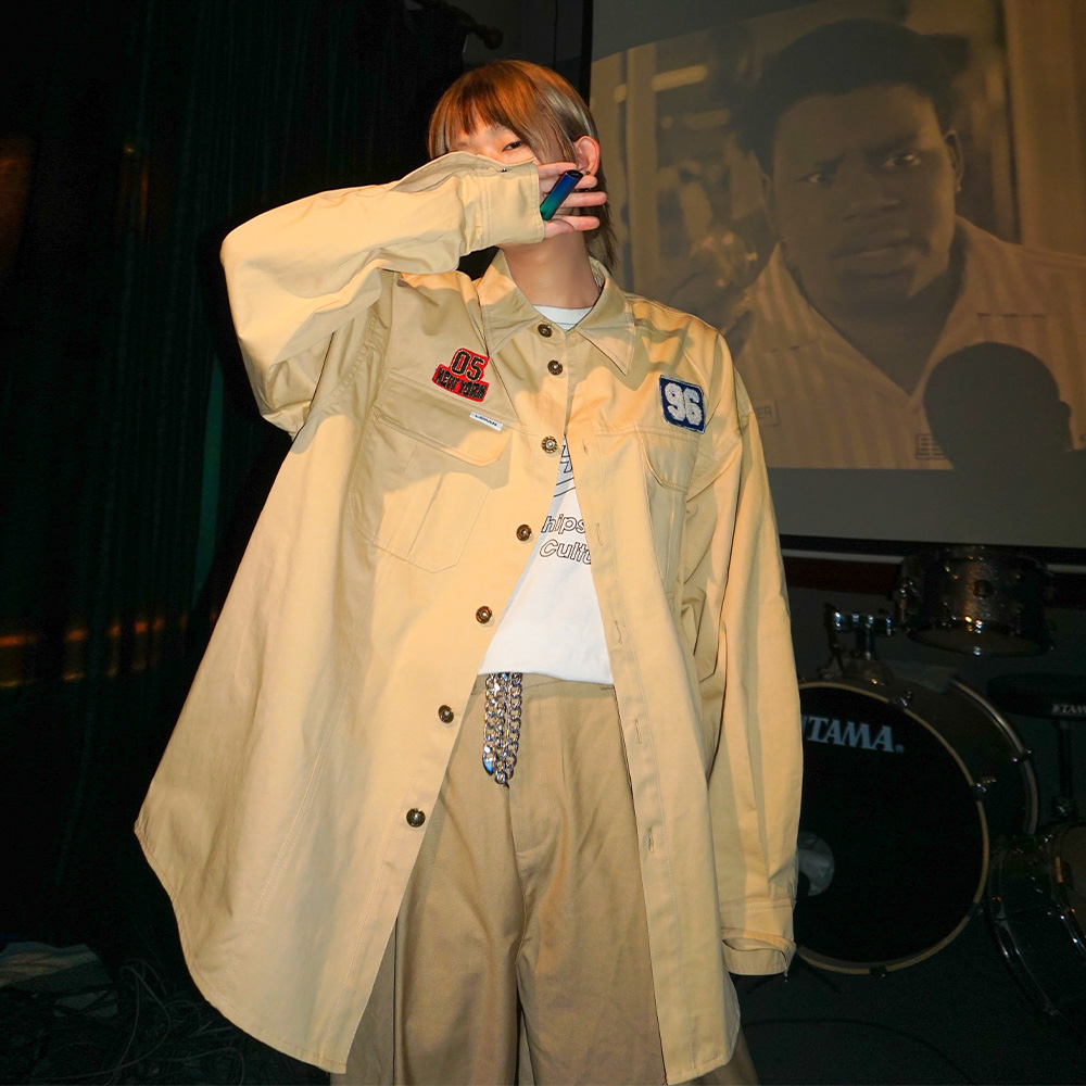 Leman Jin Jun Frock Coat Men and Women Same Spring Korean version of ins Tide Coat Student Loose Casual Jacket