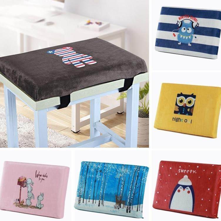 Thickened cushion seat cushion hard student piano stool raised cushion office Learning car memory Cotton