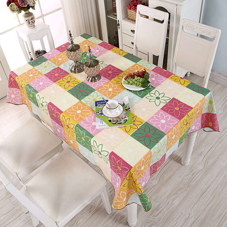 Mục Vụ phòng khách PVC khăn trải bàn chống thấm dầu nóng dùng một lần khăn trải bàn nhựa bàn tròn bàn ăn hình chữ nhật bàn cà phê mat - Khăn trải bàn thảm trải bàn ăn