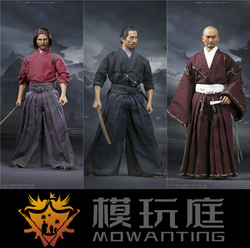 Poptoys EX032 EX033 EX034 1 EX034 6 Zhongyi Samurai warrior warrior warrior warrior warrior version