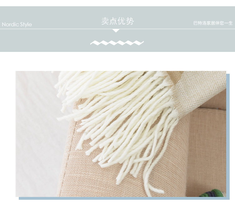Xuất khẩu sang châu Âu và chăn giải trí sofa mất một chân chăn khăn choàng chăn ngủ trưa chăn mền nghỉ trưa hàng không tua của trang trí giường - Ném / Chăn chăn lông cừu 2 mặt