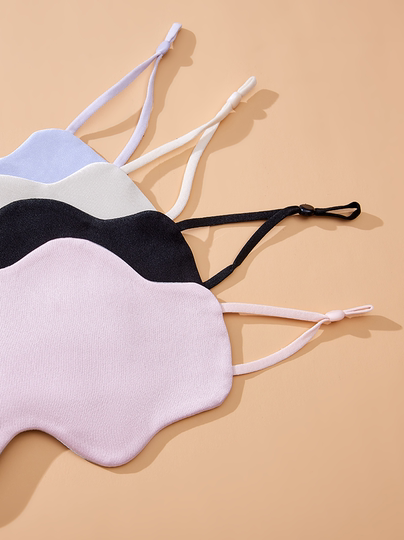 Thin silk cloud eye mask 100% mulberry silk light-blocking sleep light-blocking special non-pressure eye hanging ears breathable eye protection