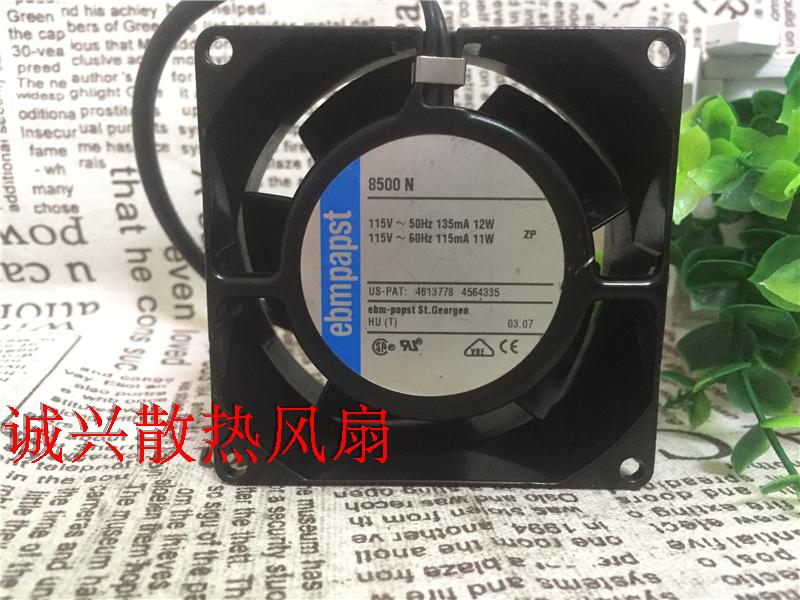 Original ebmpapst 8506N 115V 8cm 8038 cooling fan