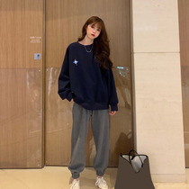 Day Department gentle Wind No hat Weak new 2020 Fall womens mid-length Loose Korean Version Slim long sleeve blouse