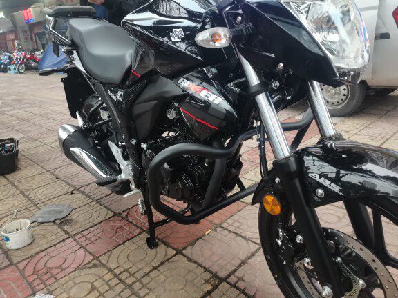 Suitable for light riding Suzuki Geek Sa NK150 version of street car gsx150n new front bumper anti-fall protection bar