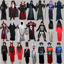 Halloween children men and women COS zombie Vampire Prince costume Witch Grim Reaper Funny ghost Princess show