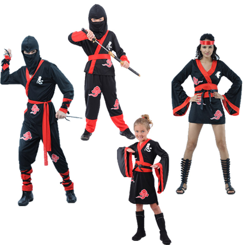 Children's Day cosplay parent-child costumes adult male ninja clothes female naruto assassin costumes