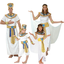 Halloween costume children cos Egyptian Pharaoh Greek Prince clothes adult Nile King Show suit
