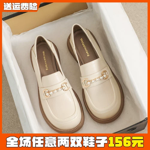 Лоферы, обувь, подходит с юбкой в английском стиле для кожаной обуви, мягкая подошва, размер