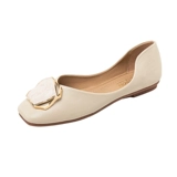 Летние стильные туфли 2025 с открытым носком для женщин, универсальные нежные туфли для вечернего бриза, туфли на плоской подошве, женская обувь большого размера от 41 до 43