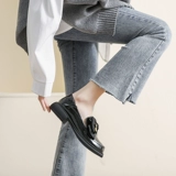 Обувь для кожаной обуви в английском стиле, летние туфли, лоферы