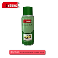 Блестящее золотое масло