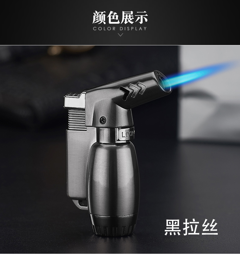 Nhà máy trực tiếp BK851 ô liu thẳng vào chức năng khóa lửa nhẹ hơn ngọn lửa màu xanh kim loại bật lửa shop bật lửa