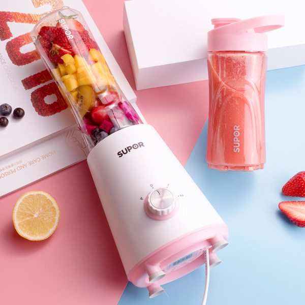 苏泊尔 TJE16B-300家用全自动多功能榨汁机 一机双杯 天猫优惠券折后￥99包邮（￥129-30） 2色可选