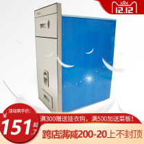 Rice box color steel stainless steel embedded kitchen cabinet rice storage cabinet stainless steel automatic metering pull rice box