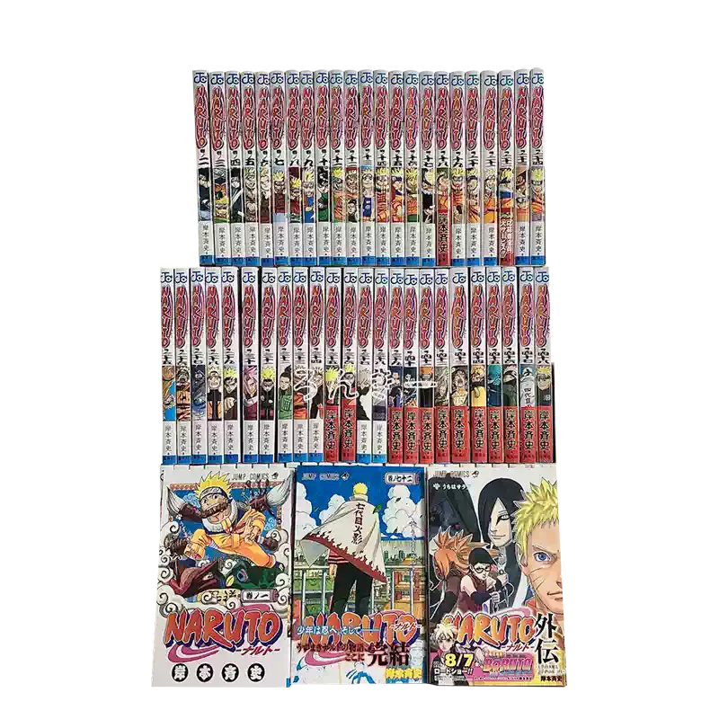 日版火影忍者漫畫全套72冊(可單拍) 岸本齊史NARUTO-ナルト- コミック全