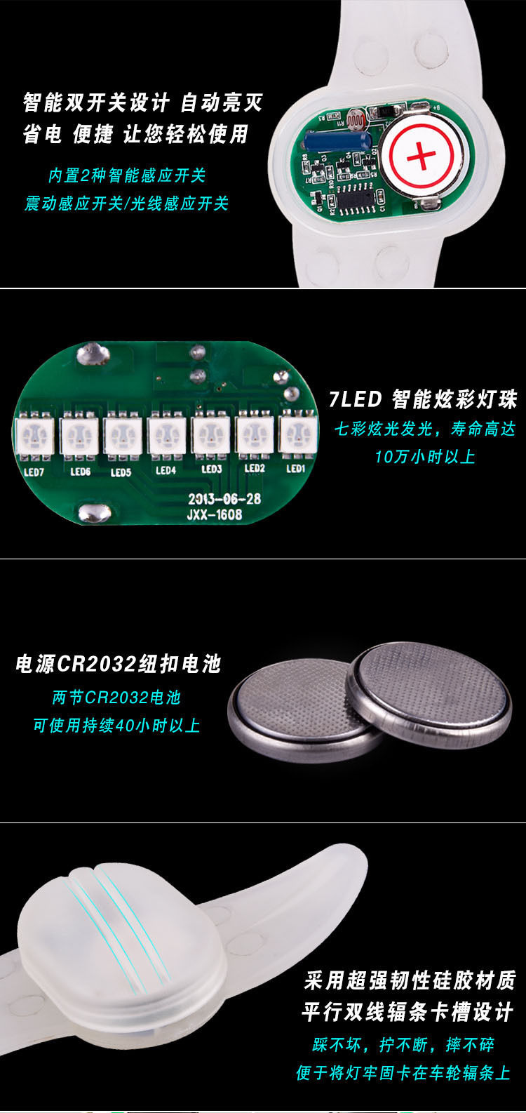 Eclairage pour vélo - Ref 2401208 Image 9