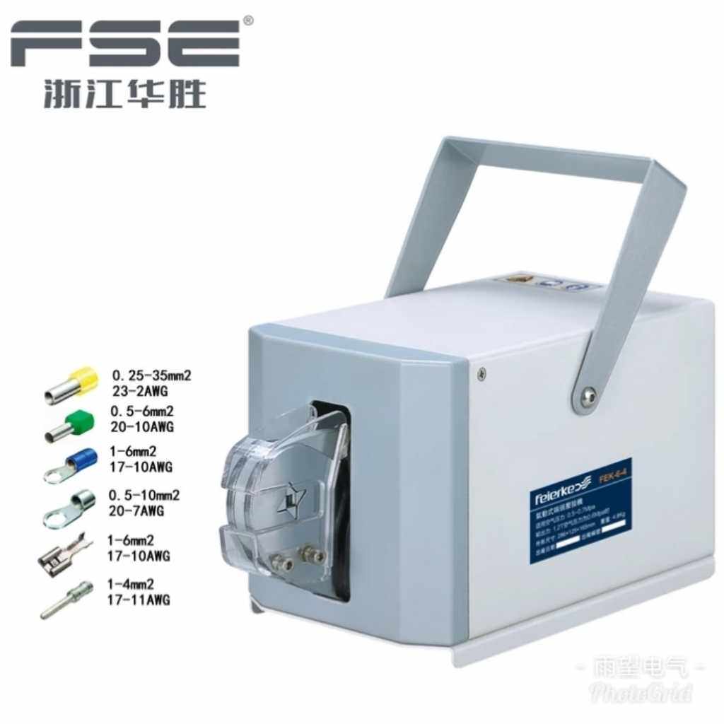 Philco tool FEK-6-4 pneumatic terminal crimping pliers electric end terminal crimping machine