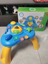Special price early education game table for children multi-functional baby educational learning toy baby building block table as a gift